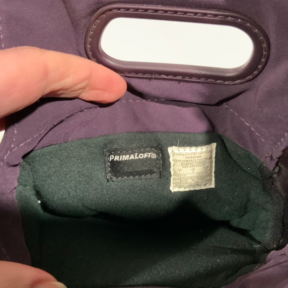 Patagonia Sz 7 Fiona Quilted Mid Deep Plum Winter Boots - Picture 6 of 6